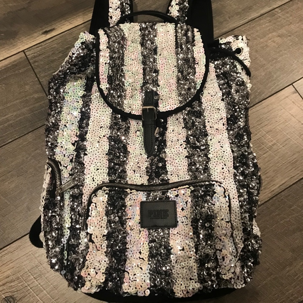 PINK sparkle backpack